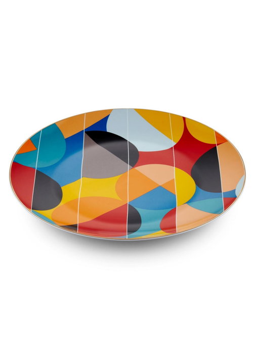 Hermia Juego de Platos de Servicio DNR0078 de 6 piezas en Multicolor